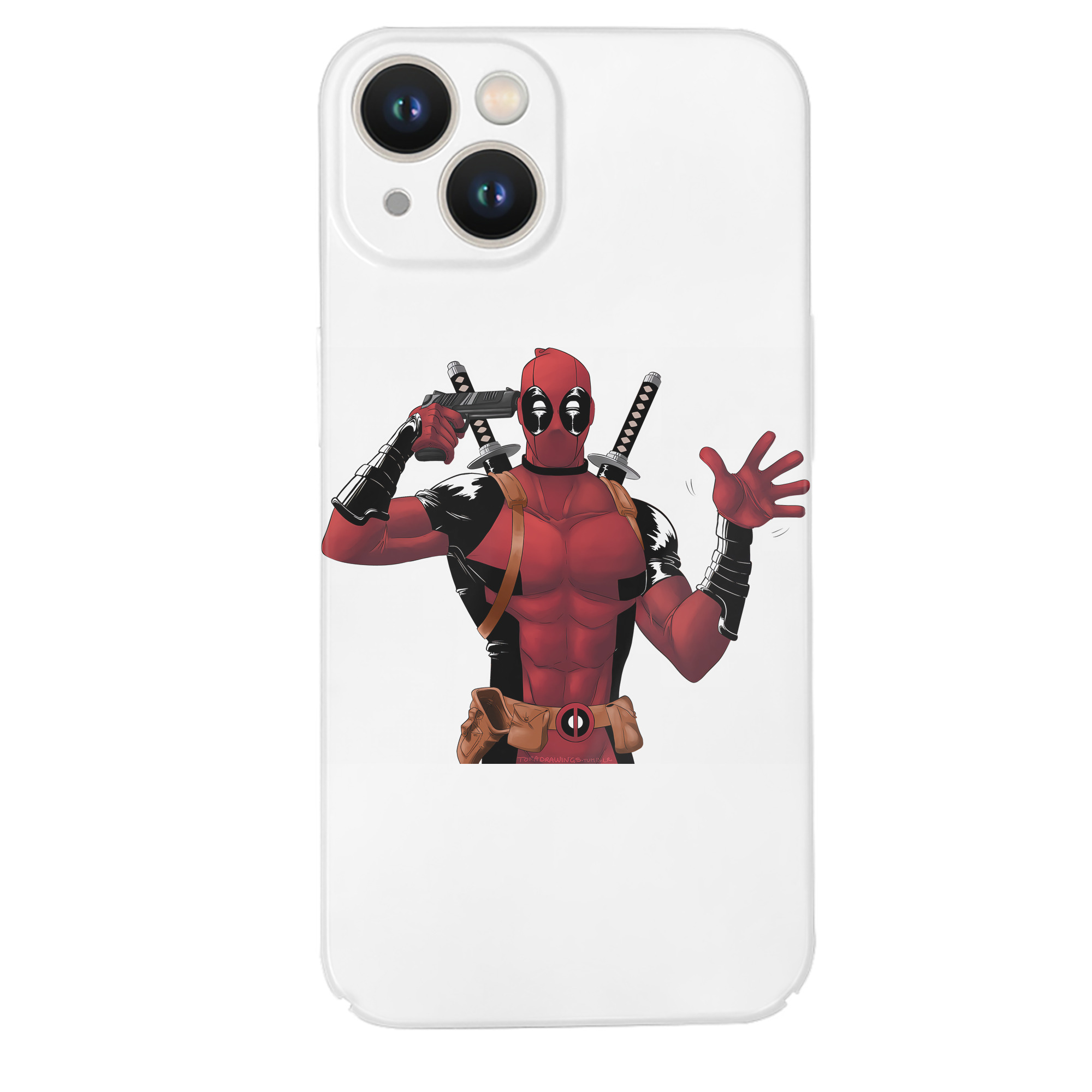 （画像用） Deadpool デッドプール 【iPhone 14シリーズ対応】ハードケース